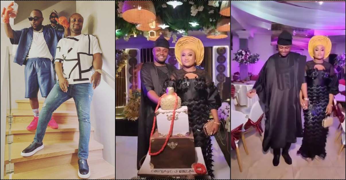“No single 30bg here" — Speculations trail low turnout at Isreal DMW's wedding, Davido slammed for absence (Video)