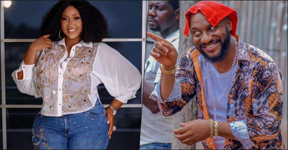 Judy Austin drops maiden surname 'Muoghalu' takes on Yul Edochie