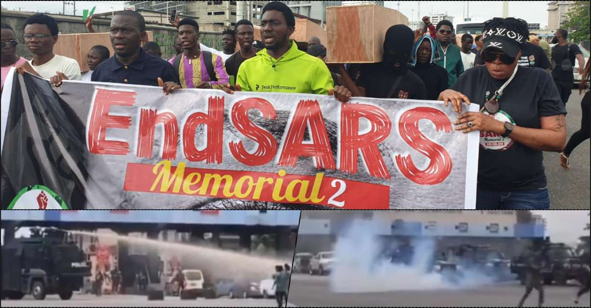 Lagos Police PRO Benjamin Hundeyin debunks claim of shooting at EndSARs Memorial (Video)