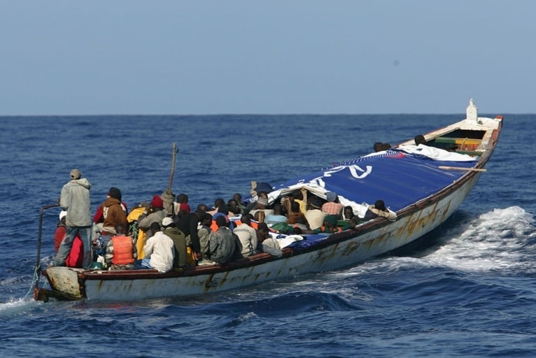 11 Nigerian stowaways rescued by Liberian immigration officials after being thrown into the high sea while on a ship heading to Europe