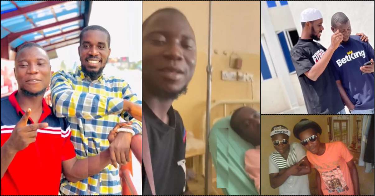 Man shares touching story of how best friend stood by him when hospitalized (Video)