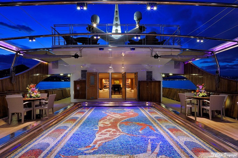 Aristotle Onassis’ Christina O super luxury yacht