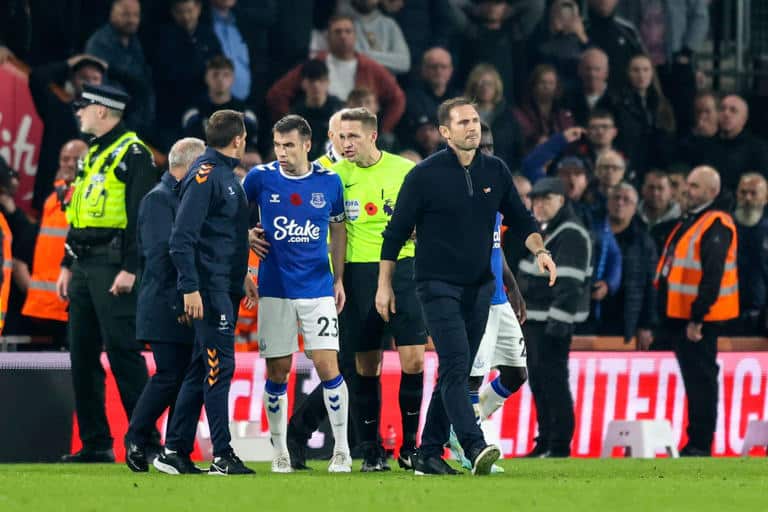 Angry Everton fans throw Iwobi’s shirt back at him after second defeat to Bournemouth