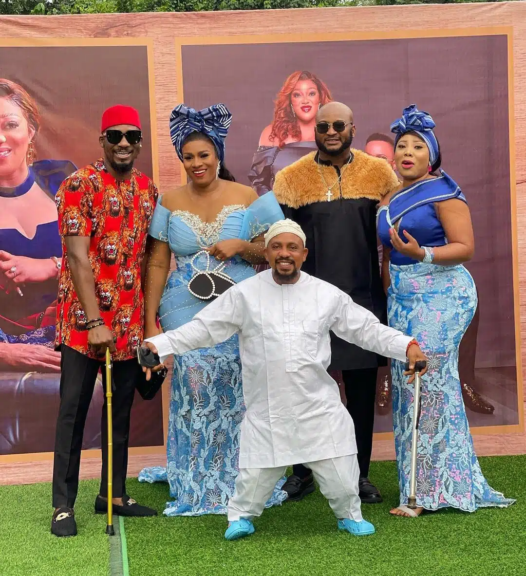 First photos from Peggy Ovire and Frederick Leonard's traditional marriage