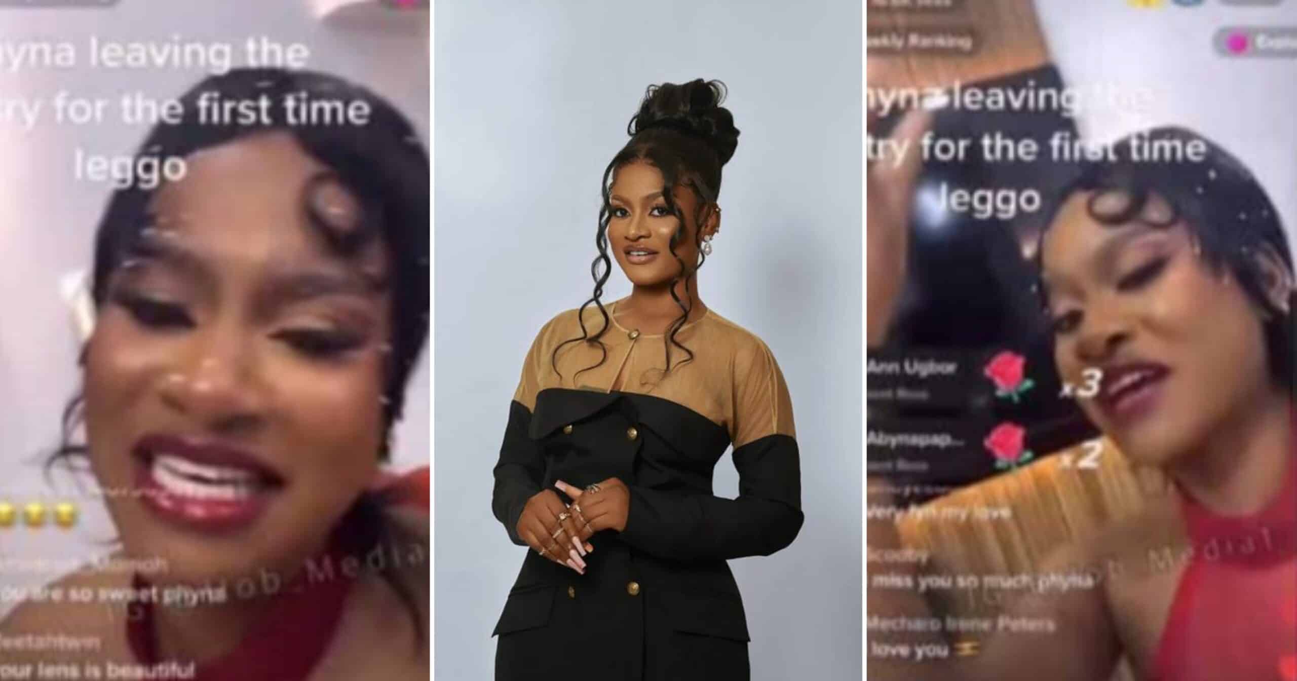 Phyna excited as she gets set to leave Nigeria for the 1st time