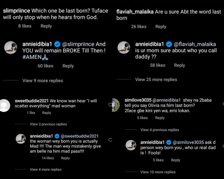 Annie Idibia blows hot