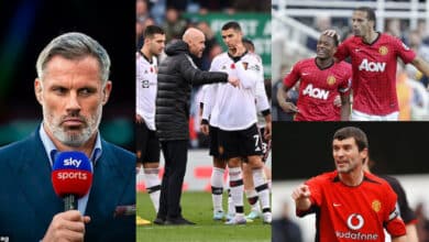 Jamie Carragher slams former Manchester United stars who defended Cristiano Ronaldo amid face-off with the club and Erik Ten Hag