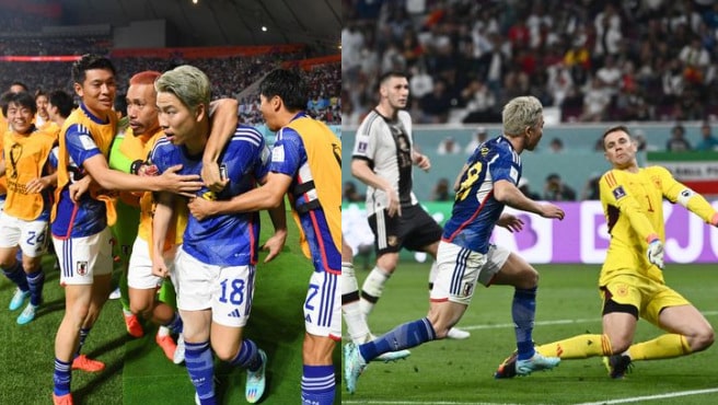 Japan delivers the second upset at the 2022 World Cup after defeating Germany