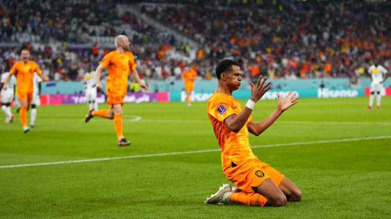 Netherlands defeat African champions Senegal in first group match