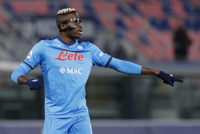 Osimhen becomes Nigeria’s all time top scorer in Serie A