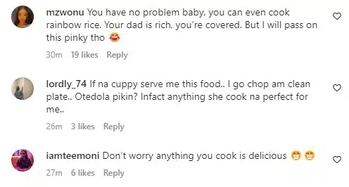 DJ Cuppy Jollof