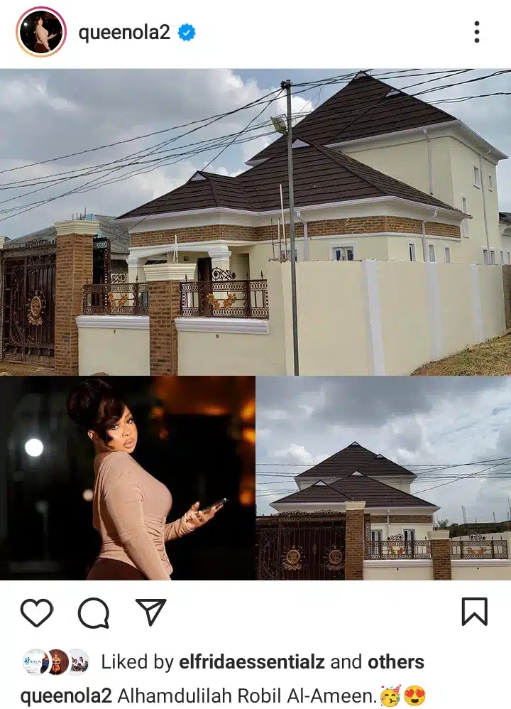 Queen Ola New House