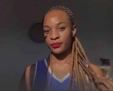 Lady jumps from two-storey building, escapes being stabbed by boyfriend