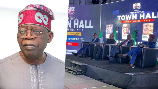 Tinubu is busy and can’t honour all invitations – APC explains why their presidential candidate was absent at Arise TV town hall meeting