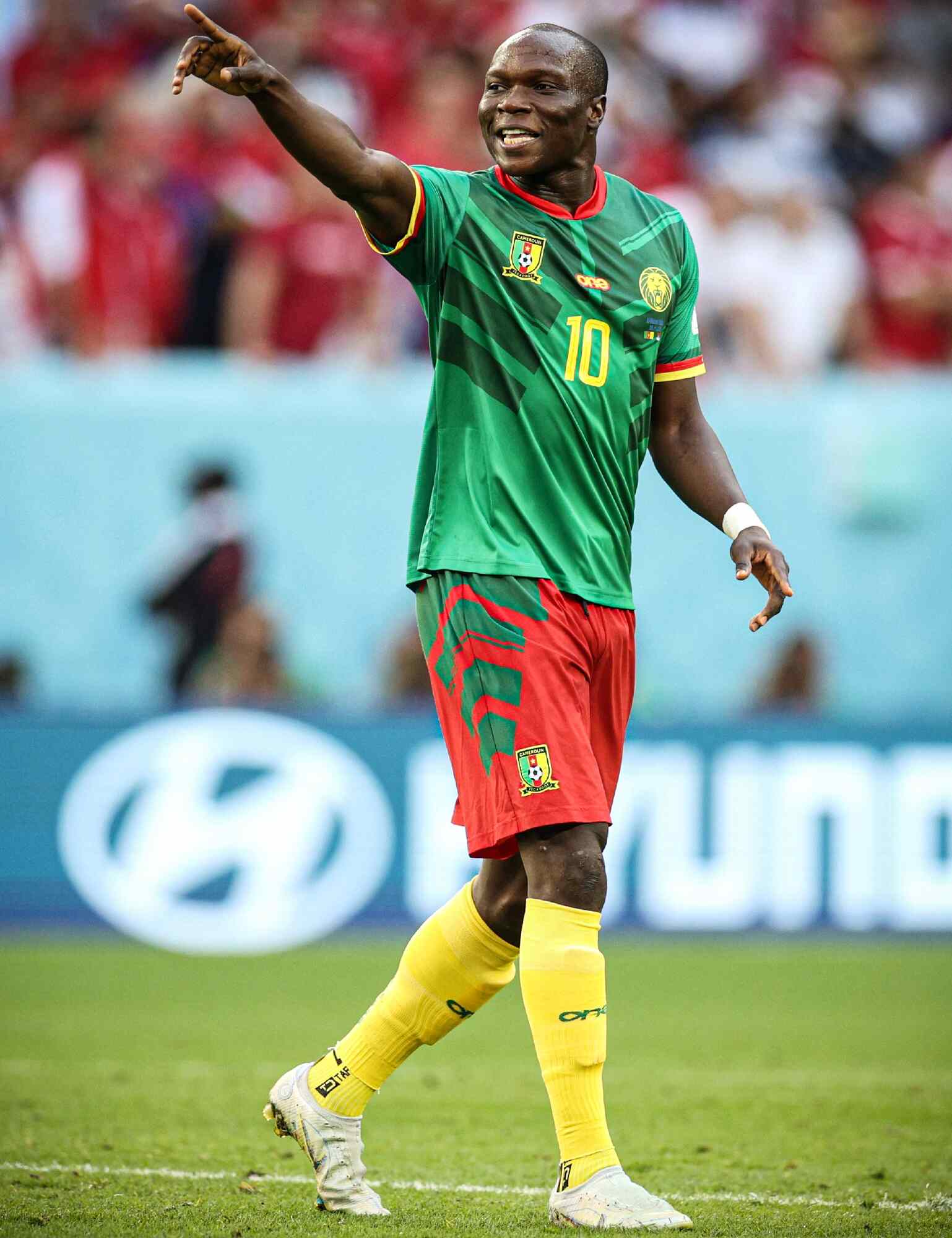 Vincent Aboubakar scores a beautiful goal as Cameroon draws 3-3 with Serbia