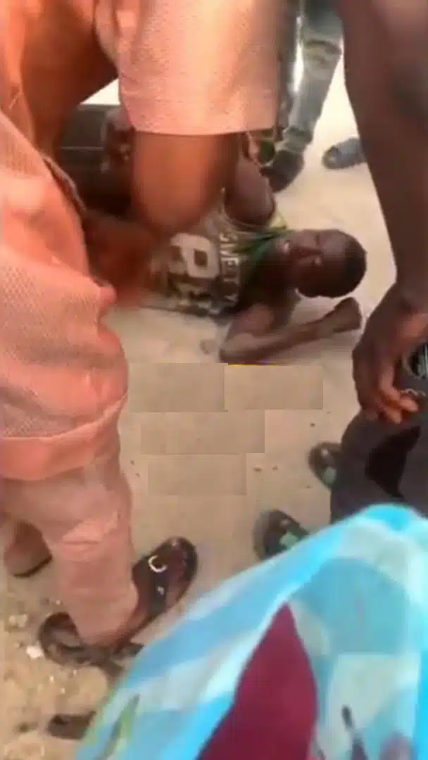Fake mentally challenged man caught with sack filled with dead babies