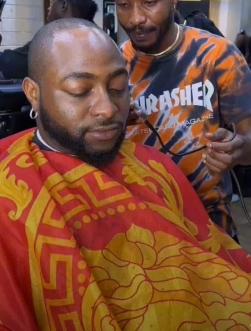 Davido makes first public appearance following son's demise (Video)