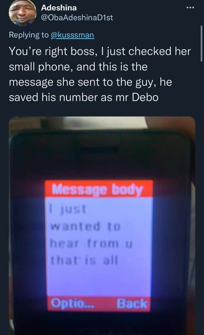 Man heartbroken after finding out girlfriend is cheating with good Samaritan who offered her N300K for rent