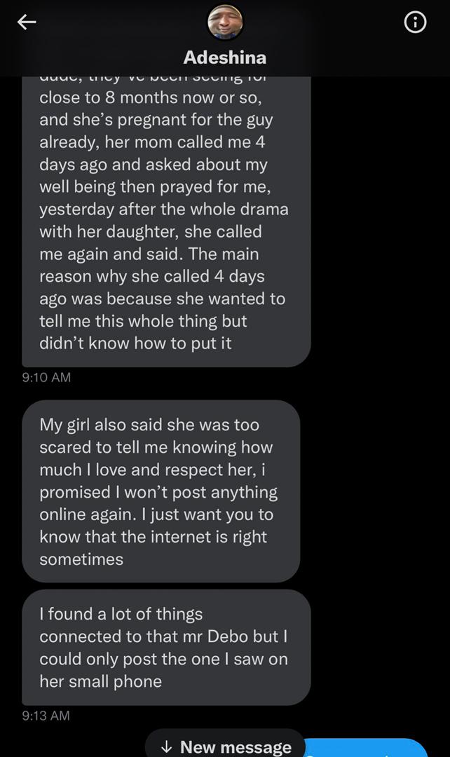 How my girlfriend's mother confessed about daughter's affair with good Samaritan that paid her rent of N300K — Heartbroken man narrates 
