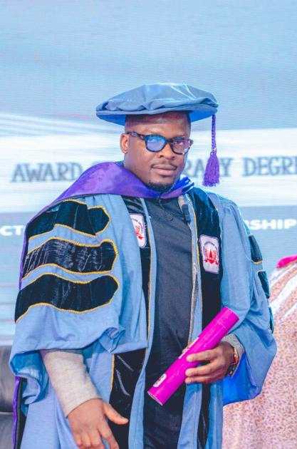 Sujimoto Boss – Sijinbomi Ogundele Bags A Honorary Doctorate Degree For His Outstanding Contributions To Entrepreneurship In Africa