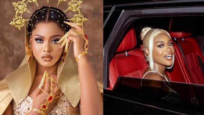 "I cannot be shouting N100 million na your mate.. that's change" - Beauty throws shade (Video)