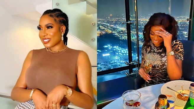 Chika Ike beams with joy as she turns 37