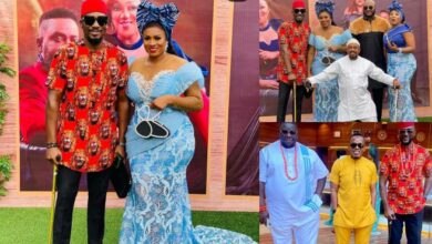 First photos from Peggy Ovire and Frederick Leonard traditional marriage