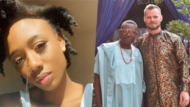 "Now I know where her problems started from" — Reactions as Korra Obidi's father refers to Justin Dean as 'idiot' (Video)