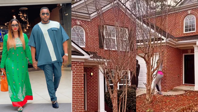 Bolanle Ninalowo buys house for wife in US (Video)