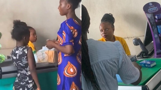 Drama as Wizkid FC takes online beef with 30BG fan to her workplace (Video)