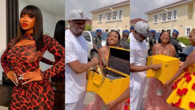"Nigeria Police have low self esteem" — Speculations as Papaya Ex rolls out invites to housewarming party with escort and luxury package (Video)