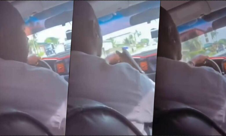 "I cannot buy a car for N3M and you sit there insulting me" — Cab driver lashes at passenger (Video)