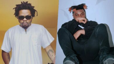 "He should be sent back" — Speculations as Olamide unveils new artiste, Senth (Video)