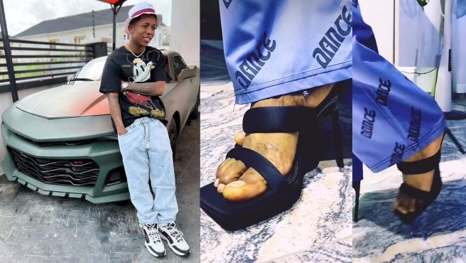 Speculations as Small Doctor steps out in heels (Video)