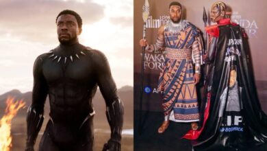 Nigerians rage, as Toyin Lawani misspells Chadwick Boseman's name on Hermes' outfit
