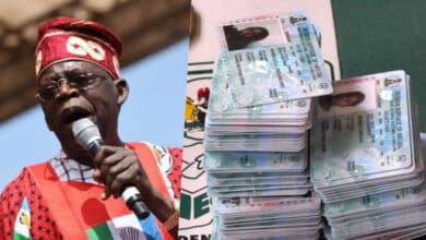 ‘Get your APV, APC and you must vote’ — Tinubu enmeshed in another gaffe at presidential rally