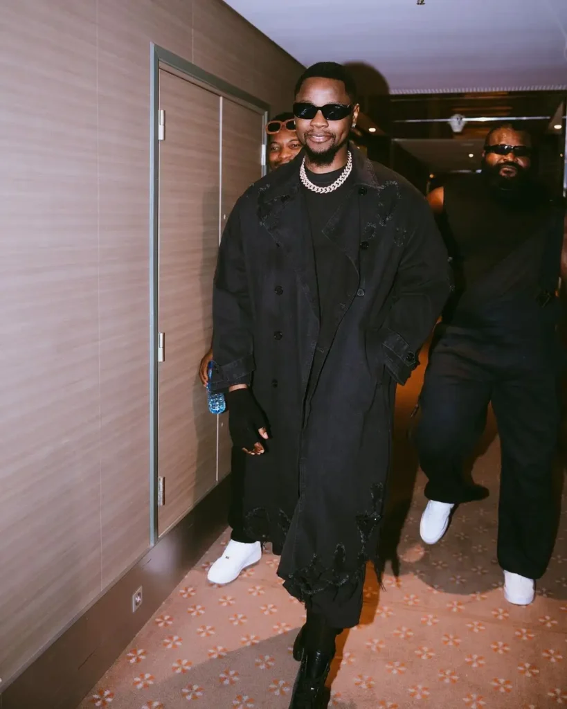 Kizz Daniel’s bodyguard