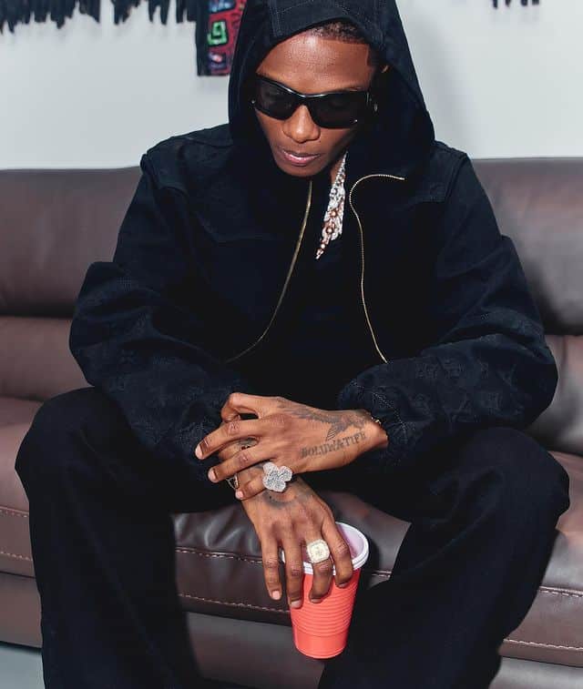 Wizkid's Embellished Designer Jacket Worth N4.3m Leaves Fans Buzzing 