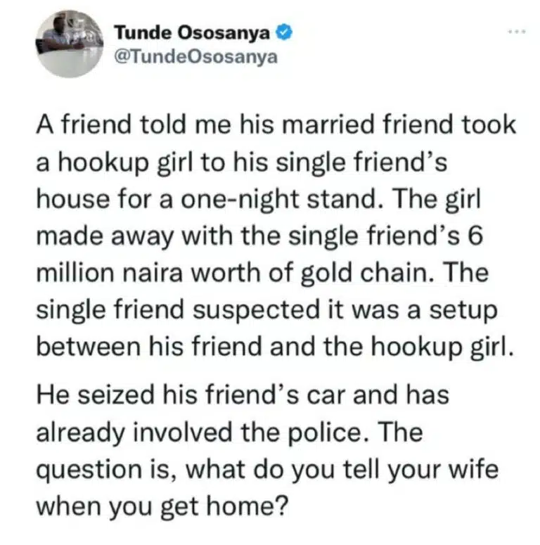 Man Friend Hookup Girl Gold Chain
