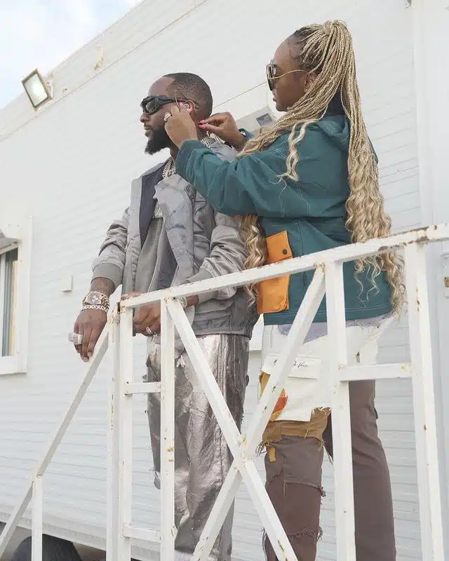 Davido and Chioma Qatar