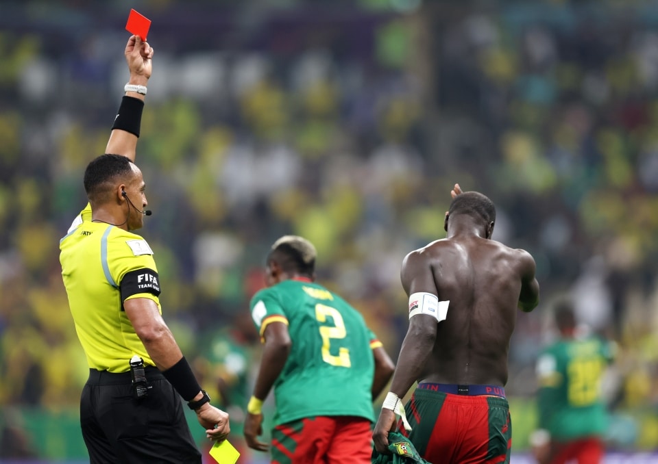 Cameroon becomes first African team to beat Brazil but crashes out of World Cup