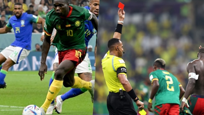 Cameroon becomes first African team to beat Brazil but crashes out of World Cup
