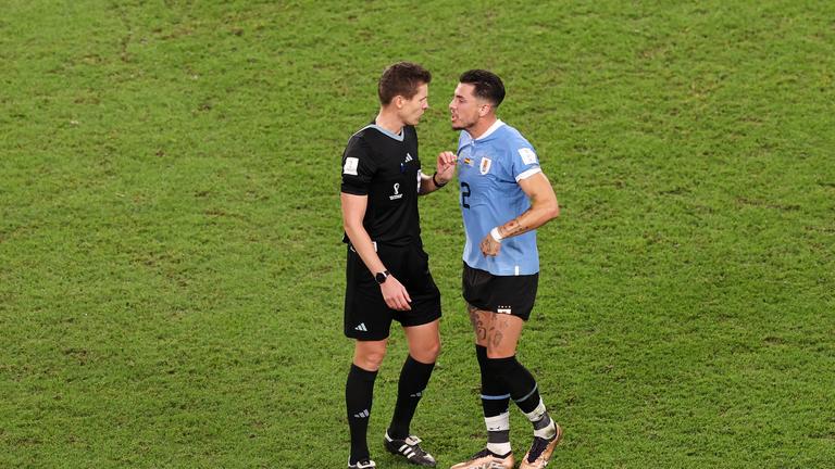 Four Uruguayan World Cup stars facing '10-15 match ban' for their actions in Qatar