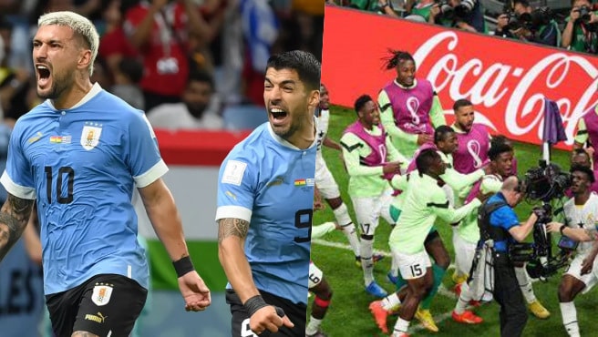 Ghana and Uruguay crash out of the 2022 World Cup