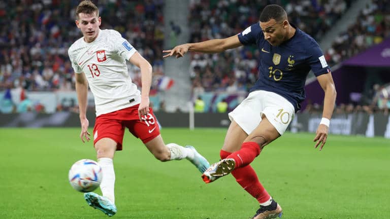 Giroud and Mbappe make history as France knockout Poland from World Cup