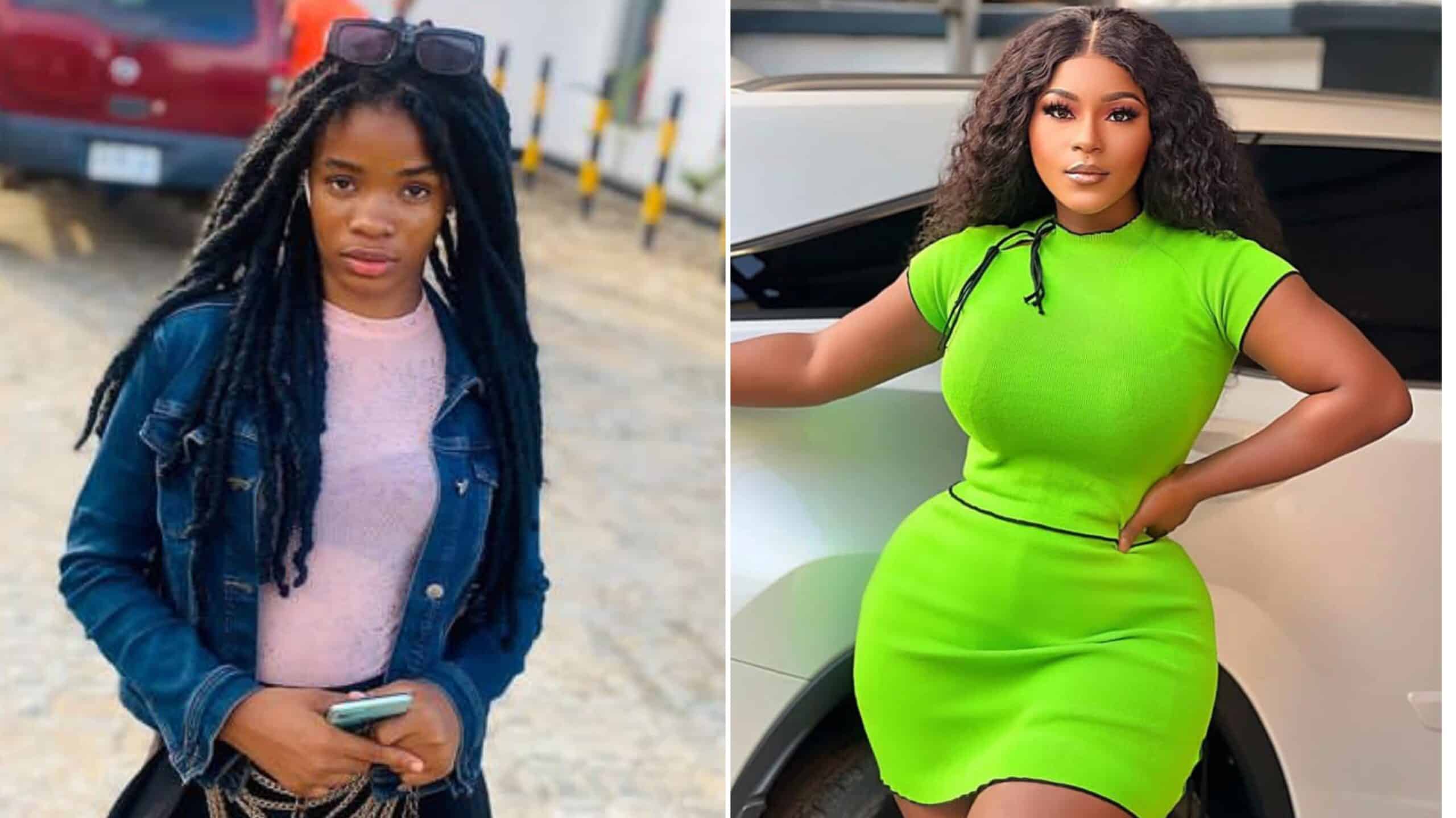 Destiny Etiko's adopted daughter speaks on alleged clash