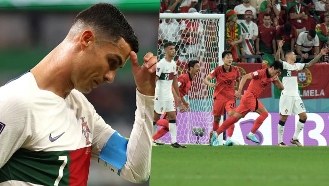 I told him to shut up - Cristiano Ronaldo comments on furious reaction to being substituted in Portugal's World Cup defeat to South Korea