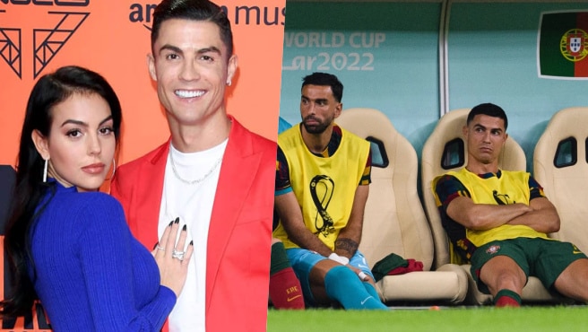 Ronaldo's partner, Georgina Rodriguez defends him after he was benched in Portugal's match against Switzerland