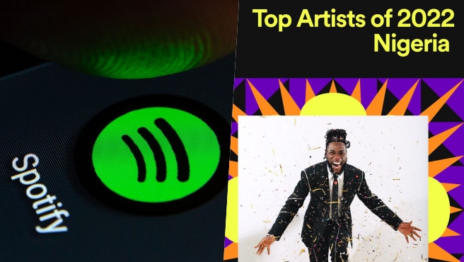 Spotify crowns Burna Boy 2022's Most Streamed Artiste in Nigeria