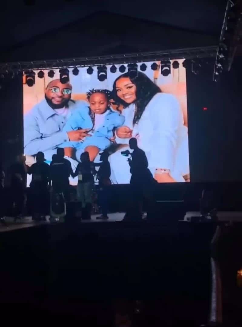 Emotional moment fans pay tribute to Davido's late son at 30BG concert (Video)